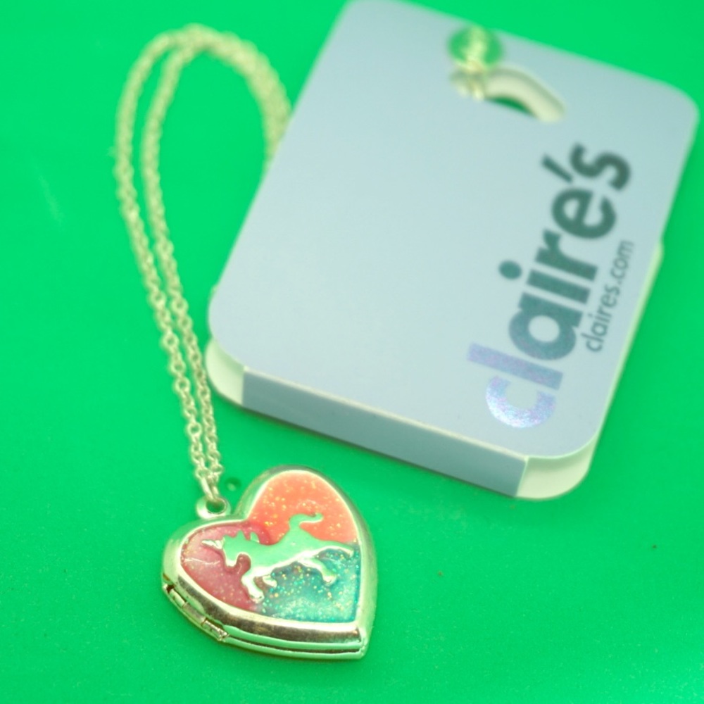 Claire's Unicorn Locket